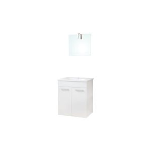 Ondee - mueble de baño smart - suspendido - 60cm  - acabado blanco