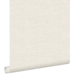 Estahome papel pintado liso con efecto lino 53 cm x 10.05 m 148691