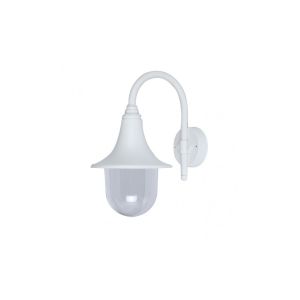 Hinojo outdoor wall light 1xe27 polycarbonate white