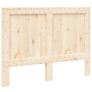 vidaXL cabecero de madera maciza de pino 140x104 cm