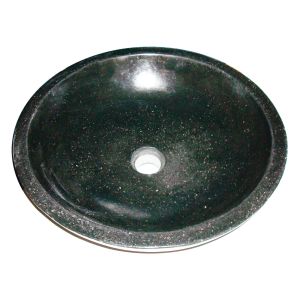 Ondee - cuenco para colocar heloise - negro -44cm - terrazzo