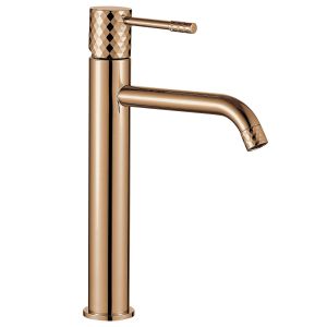 Rea grifo de lavabo lungo copper diamond high, 13,5x3x30 cm