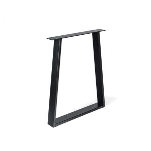 Mueble de diseño rei pie fijo metal crudo negro