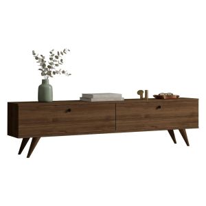 Mueble para tv atestino, apertura abatible, en madera
