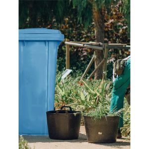 Jardin202 - contenedor de basura recicla | 360 l - azul