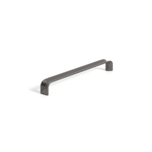 Tirador zamak nut acabado grafito dist. 192mm.