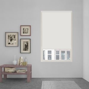 Estor enrollable opaco térmico easy fix  blanco 60 x 190cm