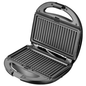 Sandwichera 6 en 1 gofrera grill-plancha, gal camry cr3057 acero inoxidable