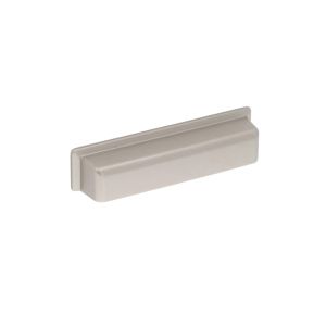 Tirador para mueble 831 en zamac dist entre ejes 96mm platino lote de 25