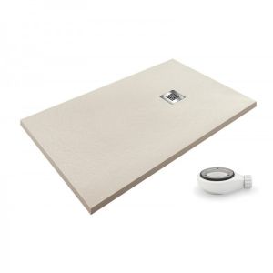 Plato de ducha airstone crema ral 9001 80x200