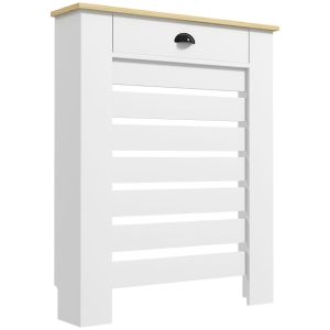 Cubre radiador 78x19x95.5 cm color blanco Homcom, hogar - decoración