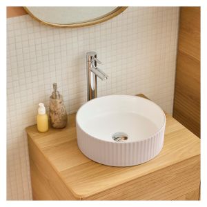 Vaso de lavabo redondo 36 x 36 cm nela