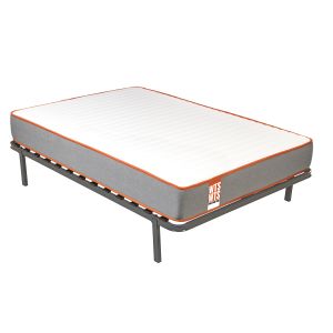 Colchón 120x190+somier funk 13 láminas 24cm montaje+retirada incluida