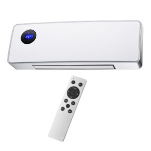 Calefactor split cerámico eléctrico de pared otelya luxe sannover 2000 w bl