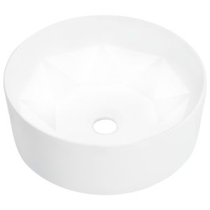 Lavabo 36x14 cm cerámica blanco es1194