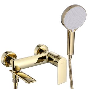 Rea grifo de bañera my2102-3g veneta gold, 16,5x19x11 cm