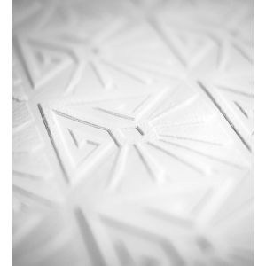 Papel pintado gaulan repintable  lavable geométrico art déco 5.23m²
