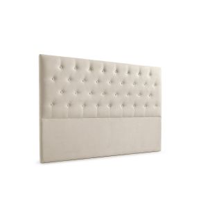 Cabecero tapizado ferrara acualine 130x120x8 cm - moonia