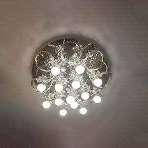 Lámpara de techo LED nest azabak - 96 w - cromo - metal - LED