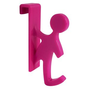 Somatherm for you - gancho para secadora toalla deco rosa tubo plano