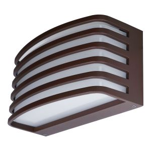 Aplique para exterior 1xE27 marrón ip54
