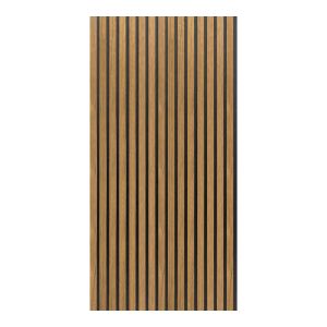 Set 8 paneles acústicos vang mdf 120×60×2 cm (5,76 m²) - roble oscuro