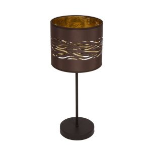 Niebla table lamp 1xe14 brown