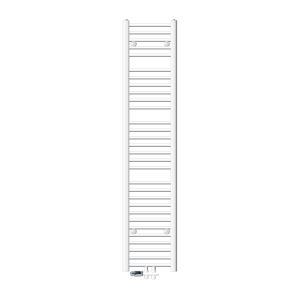 Radiador de baño conexión central 300 x 1800 mm blanco