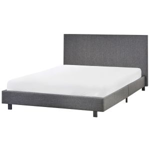 Cama tela albi 140 x 200 cm gris