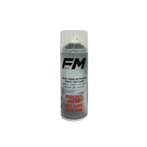 Spray acrilico auto negro mate 9005 fm 400 ml