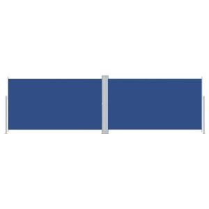 vidaXL toldo lateral retráctil azul 180x600 cm