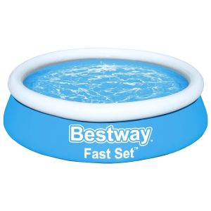 Piscina hinchable autoportante infantil Bestway fast set 183x51 cm mi prime
