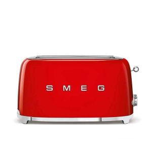 'tostadora smeg 4 rebanadas año 50 roja'