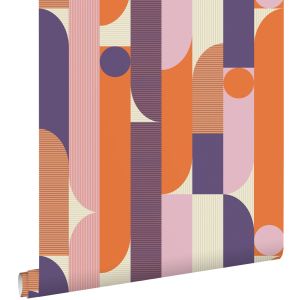 Estahome papel pintado formas geométricas 50 x 900 cm 131061
