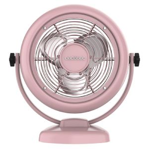 Cecotec ventilador de sobremesa energysilence 800 retrodesk pink. 20w