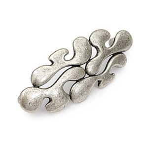 Cloud tirador zamak 96mm. Acabado cromo