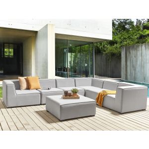 Conjunto de jardín gris claro arezzo