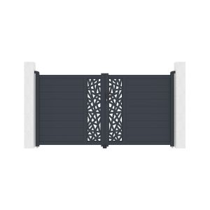 Puerta corredera ruivo 3x1,60 m + motor ranger b150