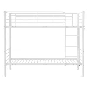 Litera <<adam>> -  90 x 190 cm - metal - blanco