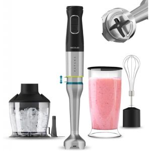 Cecotec batidora de mano katana 12 chop b. 1200 w, 21 velocidades y turbo