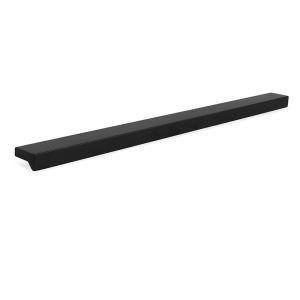 Tirador aluminio modelo angle acabado negro mate dist. 192mm.