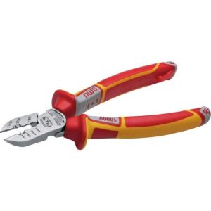 Alicate de corte diagonal - nws - 135-49-vde-190 - rojo - protección eléctr