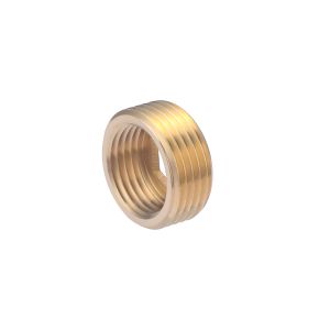 Conector roscado con tope, hembra 3/4 - macho 1/2