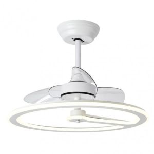 Ventilador de techo LED "chom" regulable con control remoto (110w 3cct 9350
