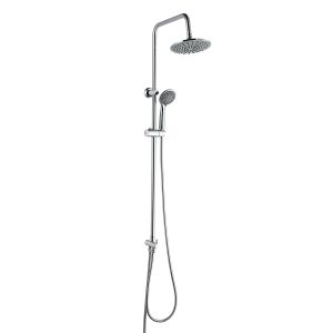 Columna de ducha sin grifo k2o chillout cascade 96,5cm de acero inoxidable