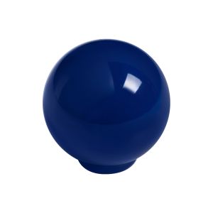 Tirador bola abs 24mm azul oscuro brillo, lote de 75