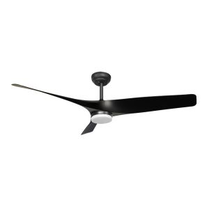 Ventilador de techo LED "niger" regulable con control remoto (22w 3cct 2180