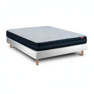 Conjunto viscoflex ortopédico 190x120 cm - colchón y somier