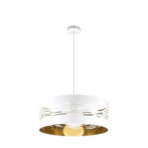 Suspensión - mist - blanco - metal - diseño contemporáneo