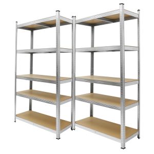 2x estantería de taller 180x90x40 cm ecd germany